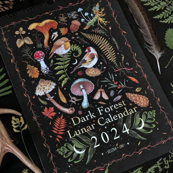 2024 Dark Forest Lunar Calendar – oilinda