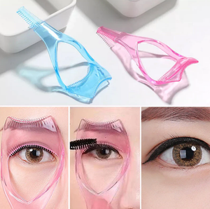 3 in 1 Eyelashes Tools Mascara Shield Applicator Guard