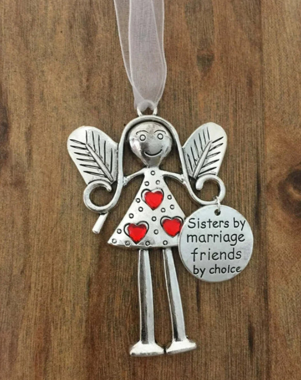 Crazy Beautiful Friends Forever - Angel Ornament Christmas Gift