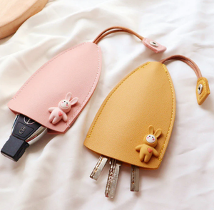 Cute PU Leather Key Bag